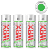 4X WRX Fluorescent Garden Green Spray Paint 400ml Spray Paint
